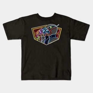 Battle of the planets neon bg Kids T-Shirt